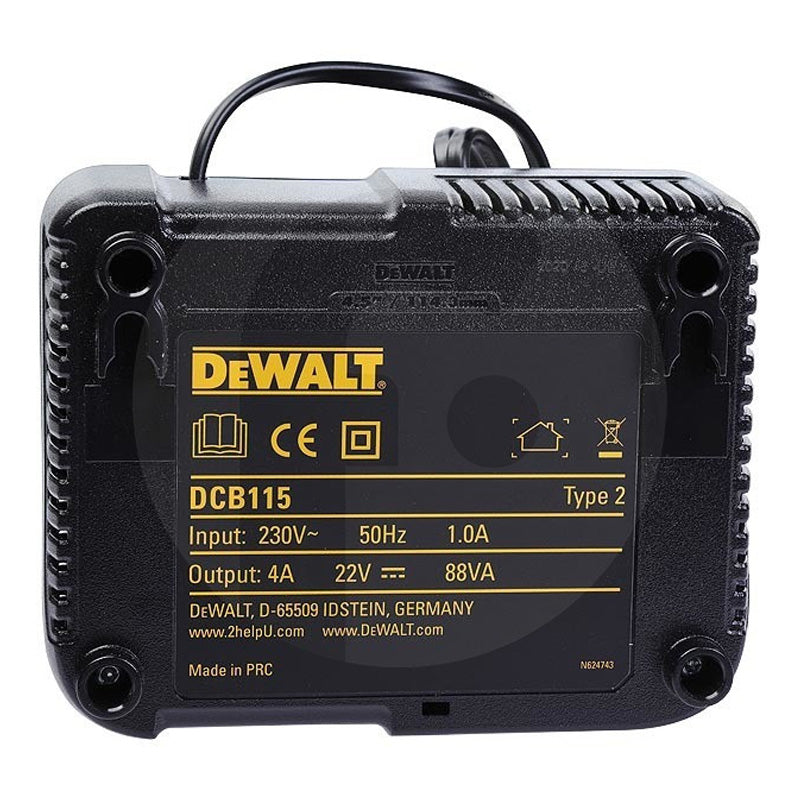 Chargeur multivoltage DEWALT X 5025536894669