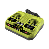 Chargeur rapide 2 ports RYOBI RC18240 18 V ONE+™ 2 A / 4 A