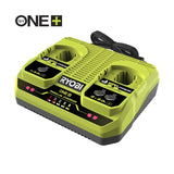 Chargeur rapide 2 ports RYOBI RC18240 18 V ONE+™ 2 A / 4 A