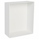 Niche design 40 x 30 cm MARMOX semi-encastrée en acier inox