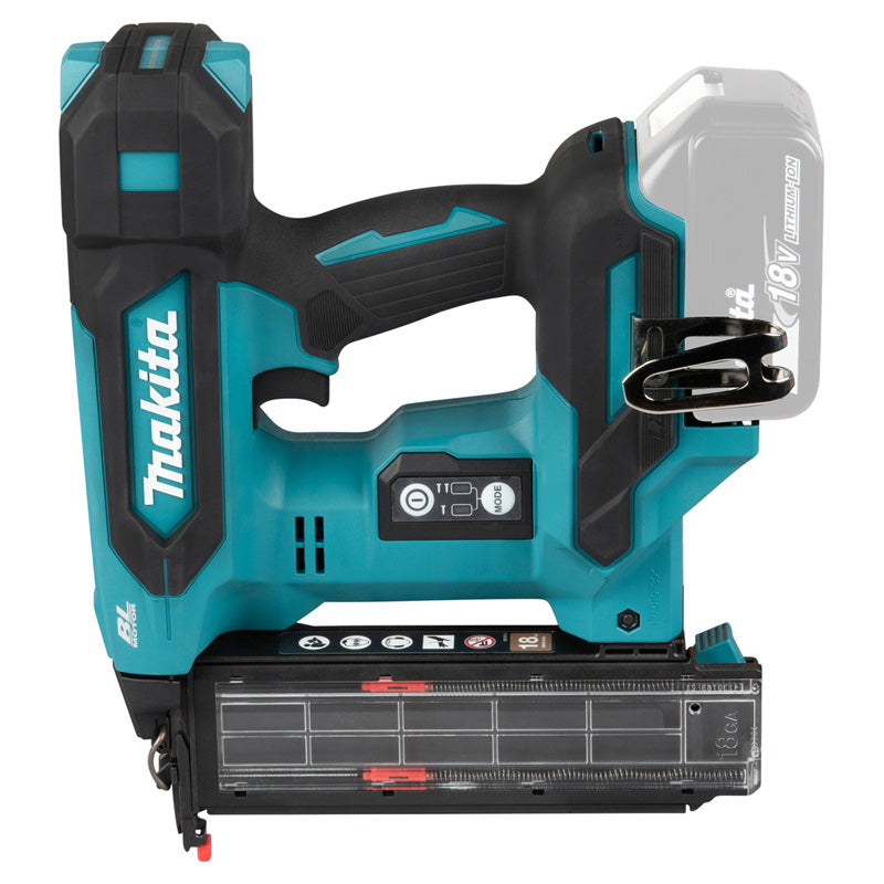 Cloueur de finition Brushless 15mm à 50mm 18V Makita DBN501Z