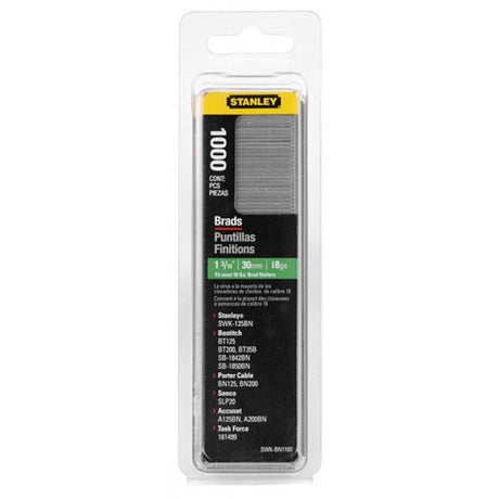 Clous 15mm - boîte de 1000pcs - STANLEY - 1-swk-bn0625t