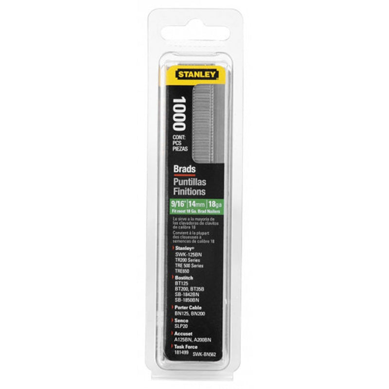 Clous 15mm - boîte de 1000pcs - STANLEY - 1-swk-bn0625t