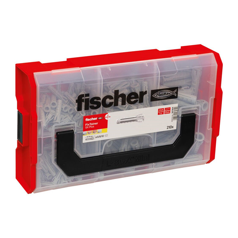 Coffret FixTainer chevilles SX Plus 6,8 / 10 FISCHER 567904 sans vis