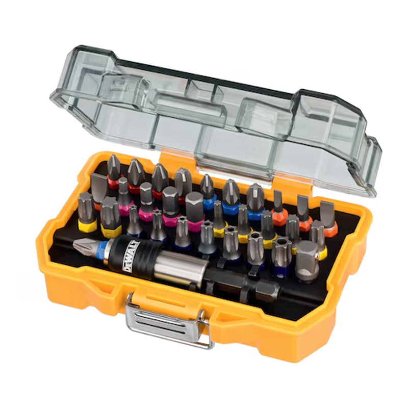 Coffret de 32 pièces avec embouts 25mm, adaptateur et porte-embouts à changement rapide DEWALT DT7969-QZ