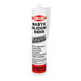 Collex Mastic GEB silicone noir spécial pare brise, toits ouvrants, joints autos 310ml
