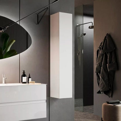 Colonne 1 porte à poser ARREDOBAGNO CAMPANELLI Système Push Pull  138cm