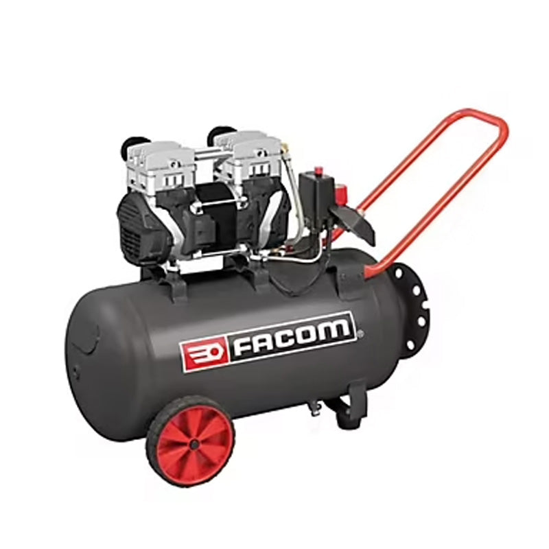 Compresseur 50L 2,5HP FACOM Série Silver débruité