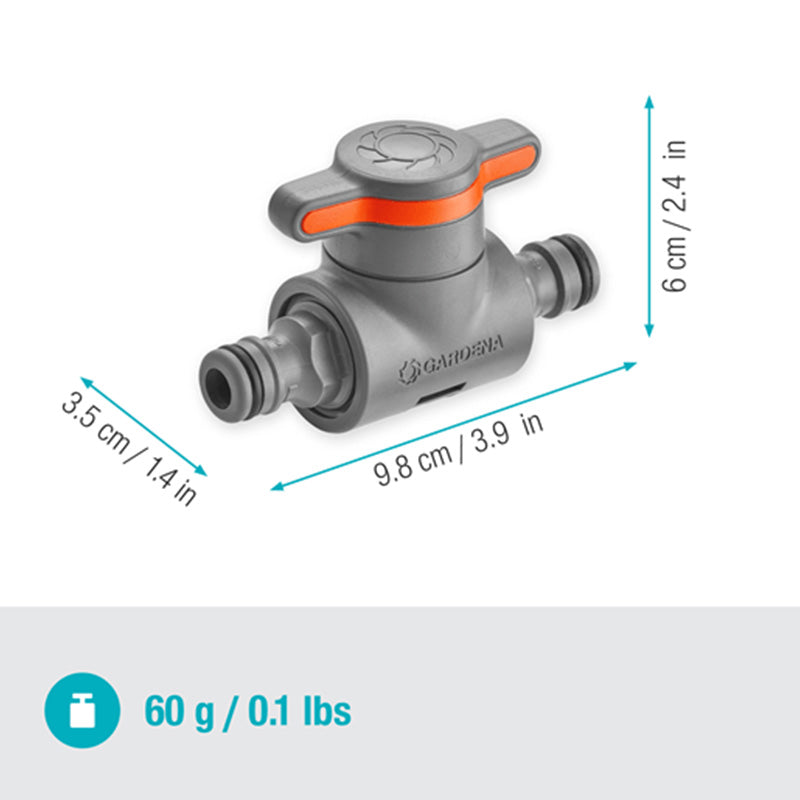 Connecteur avec régulateur de débit GARDENA 18266-20