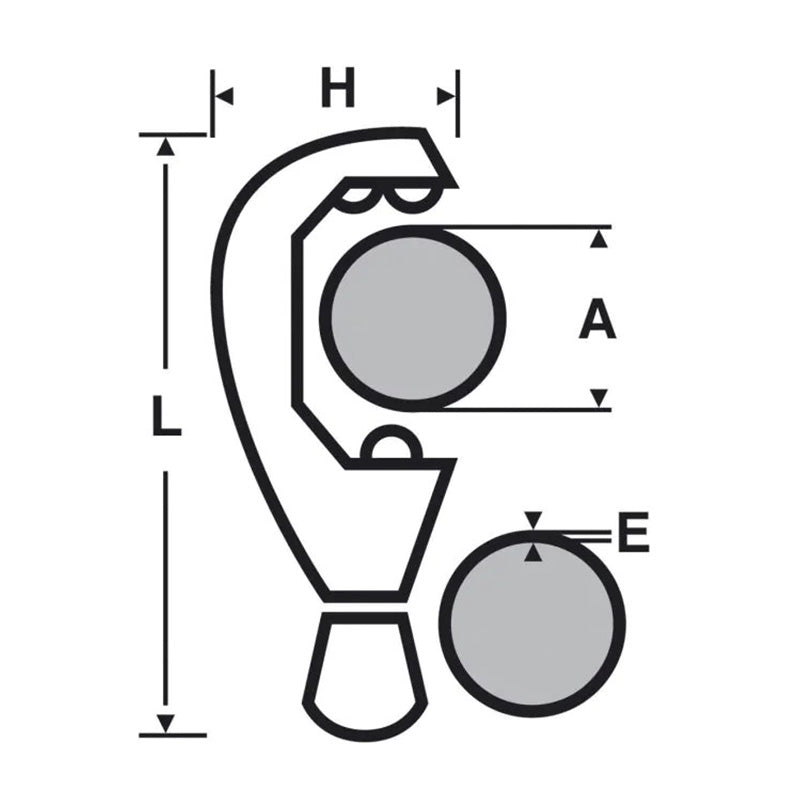 Coupe-tube cuivre ZR 42 6-42 mm VIRAX 210445