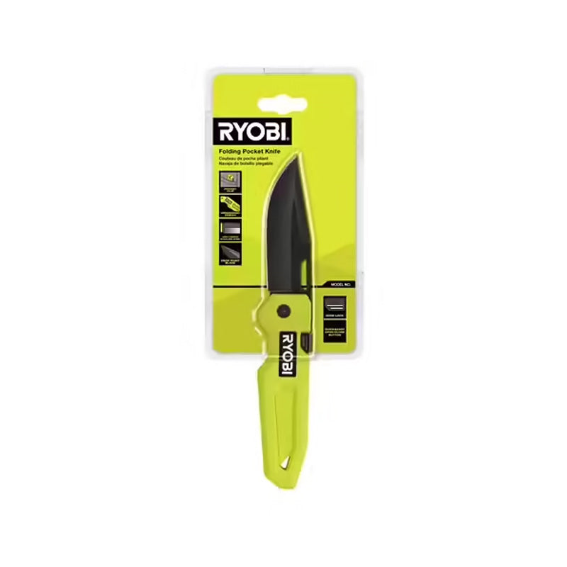 Couteau de poche RYOBI RHCKF-3 pour la coupe et le dénudage