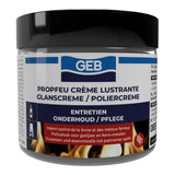 Crème lustrante GEB Propfeu effet patiné pour l’entretien et la protection des fontes et métaux 220ml