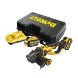 Pack 2 outils DEWALT PREMIUM DCKRT06CO Perceuse-visseuse à percussion + meuleuse Ø230mm + chargeur + 2 batteries