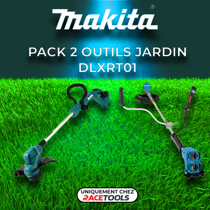 DLXRT01 MAKITA 2 outils Jardin - 18V LXT (DUR368AZ + DUR193Z + 3 x 5Ah + DC18RC)