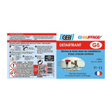 Détartrant G5 GEB élimine le tartre dans les installations d'eau chaude sanitaire 1L