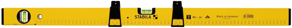 Niveaux à bulle Type 70 MAS, 80 cm STABILA 14111