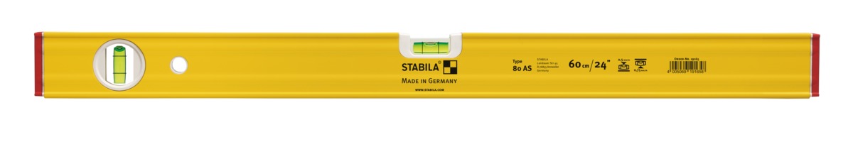 Niveaux à bulle Type 80 AS STABILA