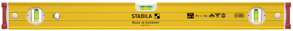 Niveaux à bulle Type 96-2 STABILA