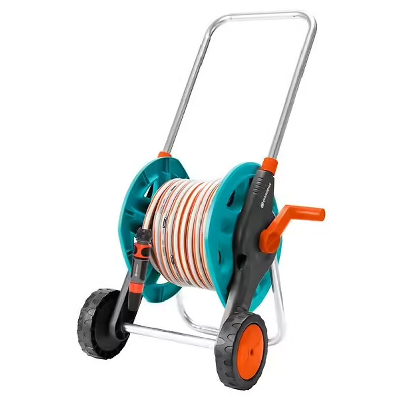 Dévidoir sur roues GARDENA 18502-35 CleverRoll S Longueur 20m Ø13mm avec Lance, raccords, nez de robinet