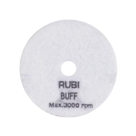 Disque diamant polissage et poncage a sec ø100 mm buff bl. - RUBI - 62977