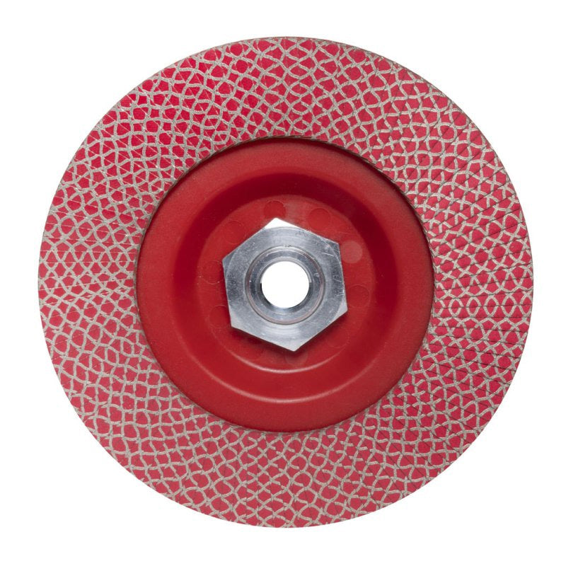 Disque lam.200 grain fino.ø125mm m14 - RUBI - 32939