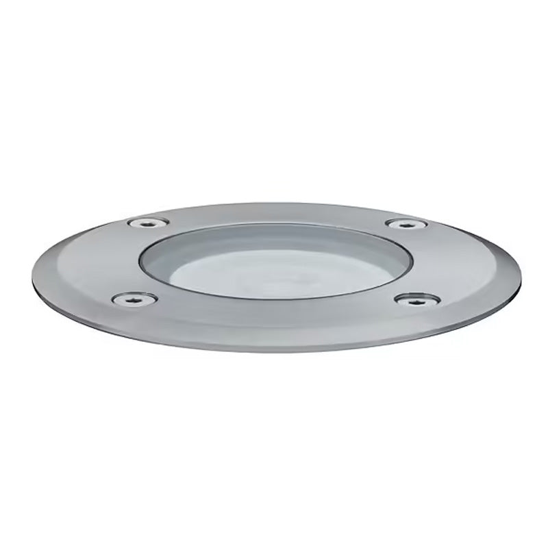 Encastré de sol rond Extérieur - Paulmann - 93992 - 230V - D.108mm - 3,5W - GU10 - IP67 - Acier inoxydable