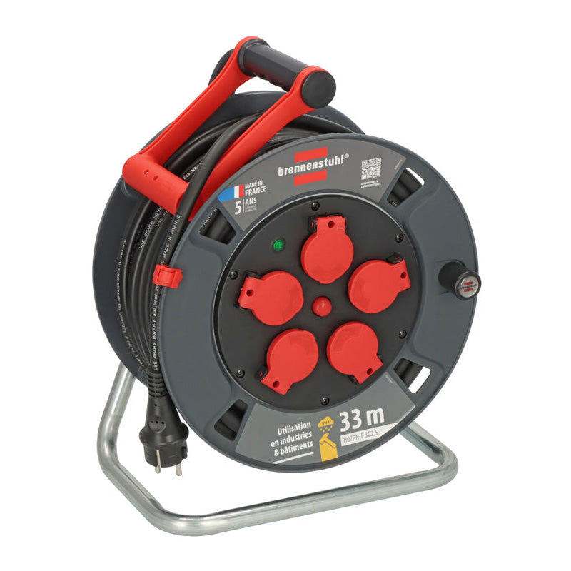Enrouleur professional 300 ku 3201 33m h07rn-f 3g2,5 - BRENNENSTUHL - 9232301100