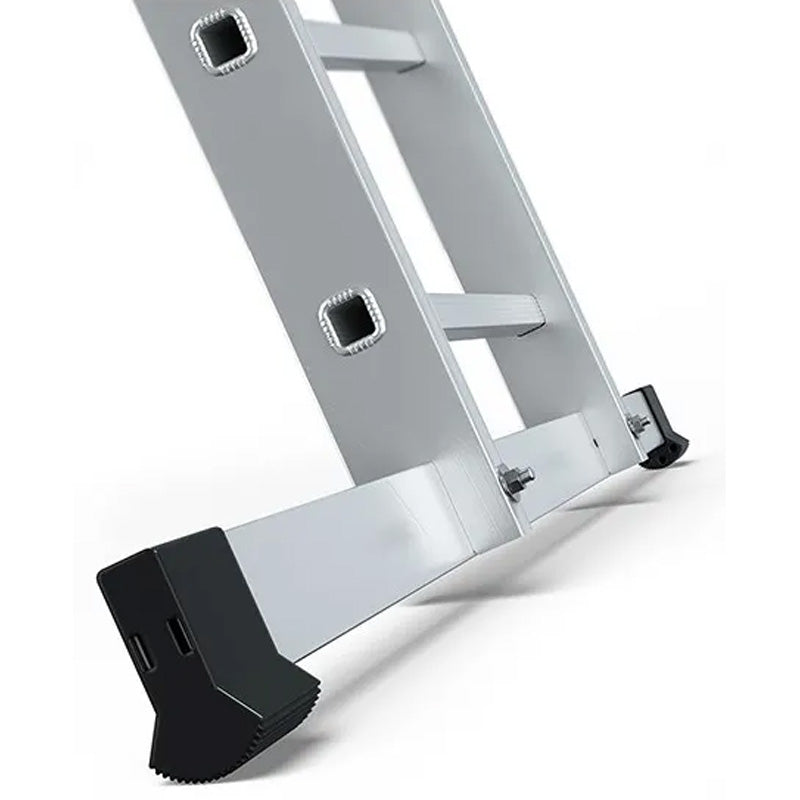 Echelle simple en aluminium 3,78m - DRABEST - ECHE378