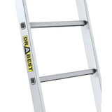 Echelle simple en aluminium 3,78m - DRABEST - ECHE378