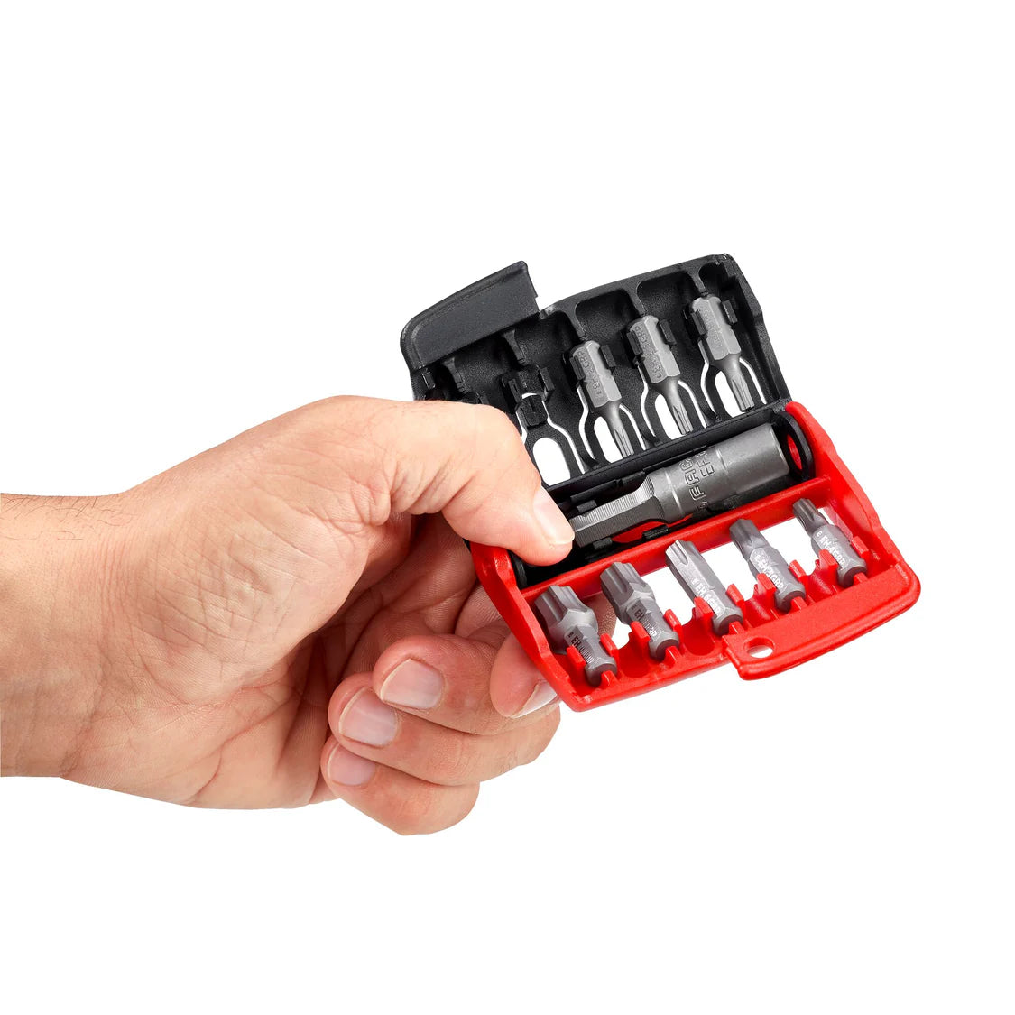 Jeu de 9 embouts 6 pans OGV Grip - FACOM EH.GRP.J9PB