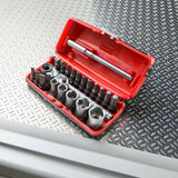 Coffret PICO 1/4'' OGV Grip avec cliquet compact flexible - FACOM R1PICOGRPPB