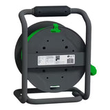 SCHNEIDER ELECTRIC Enrouleur Électrique 25 m 4 Prises IP44 avec Protection Surcharge
