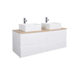 Ensemble double vasque suspendu SORRENTO
