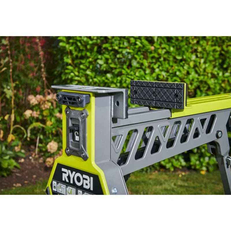 Établi de serrage aluminium pliable et orientable RYOBI RSTSJ150