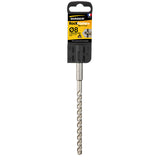 Foret béton - DIAGER  - RocKFaster 6 taillants Tête Carbure Monobloc compatible SDS+  Diam.10x260mm