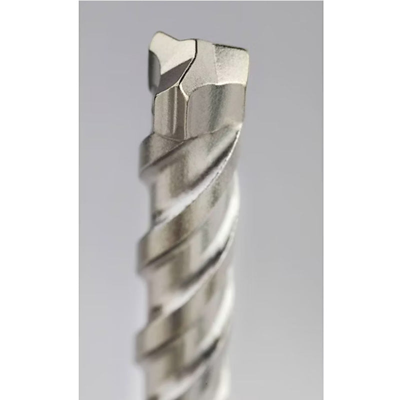 Foret béton - DIAGER  - RocKFaster 3 taillants Tête Carbure Monobloc compatible SDS+  Diam.6,5x260mm
