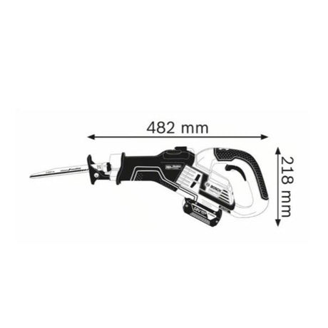 Scie sabre sans-fil BOSCH GSA 18V-32 - 0 601 6A8 108 Professional - Machine nue