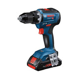 Perceuse-visseuse BOSCH GSR 18V-55 - 0615A5002P Professional sans fil 18 V - 55 Nm Brushless + 3x batterie ProCORE 4,0 Ah + chargeur + L case