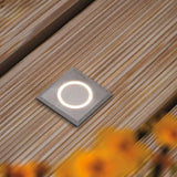 Encastré de sol Floor Extérieur - Paulmann - 230V - D.50mm - 2W - 210lm - 3000K - IP67 - Acier