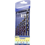 Coffret de Mèche carbure de tungstène 7pcs Forets polyvalent - IRWIN - 10501940