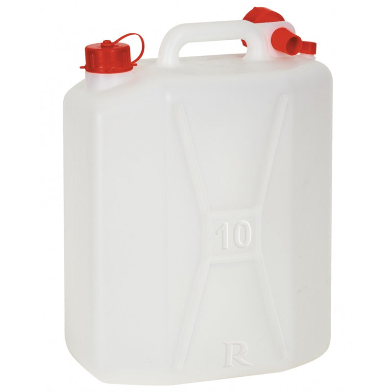 Jerrican 10 litres alimentaire avec robinet - PRJE10ALR - RIBIMEX - Ustensiles et accessoires de cuisine