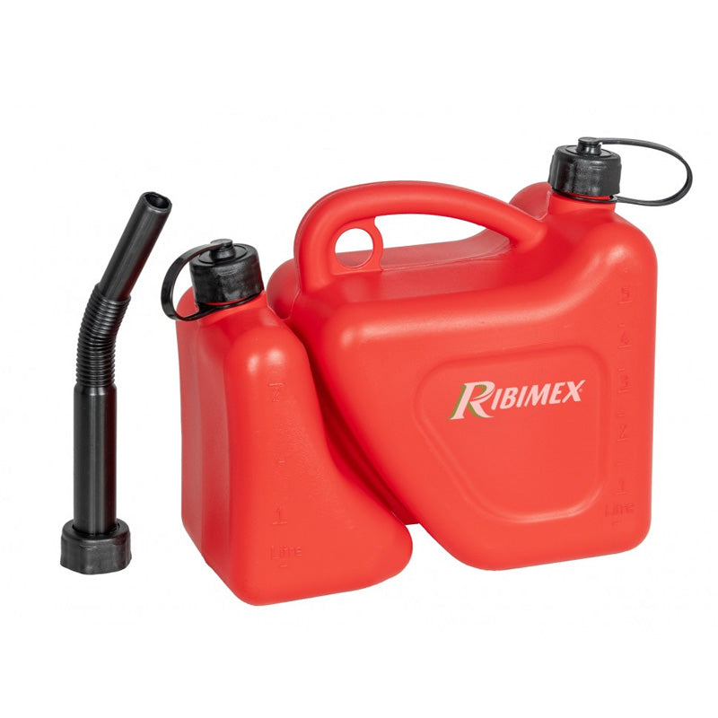 Jerrican essence double usage RIBIMEX 5L+2L