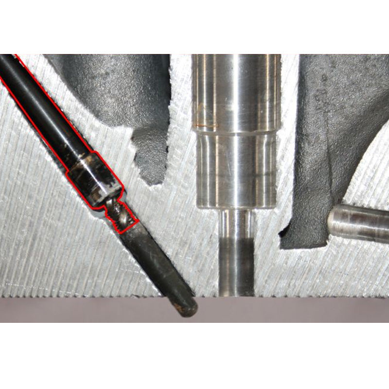 Kit d'extraction de crayon de bougies de préchauffage M8 - M9 - M10  - KS TOOLS - 152.1650