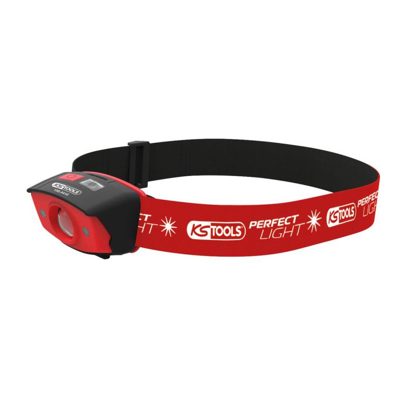 Lampe frontale perfectlight 120 lumens avec capteur de mouvement KS TOOLS - 150.4410