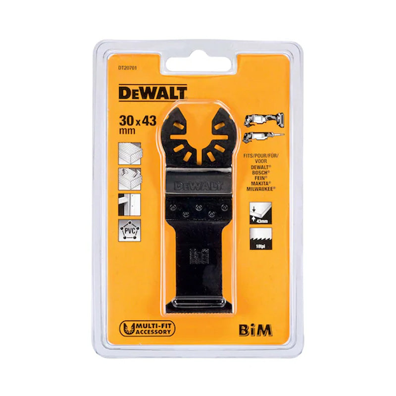 Lame bi-métal pour multi-cutter DEWALT