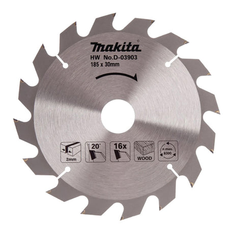 Lames carbure bois standard, pour scies circulaires MAKITA