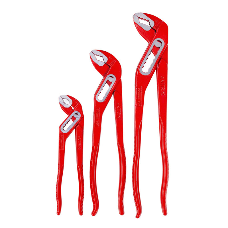 Lot de 3 pinces Vanadix multiprise 175 mm VIRAX 990008 (010917 + 020924 + 010930)