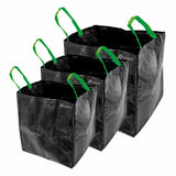Lot de 3 sacs jardin  RIBIMEX multifonctions 70L / 100L / 170L