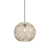 Abat-jour pour suspension Mia en rotin - ⌀ 38 cm - naturel