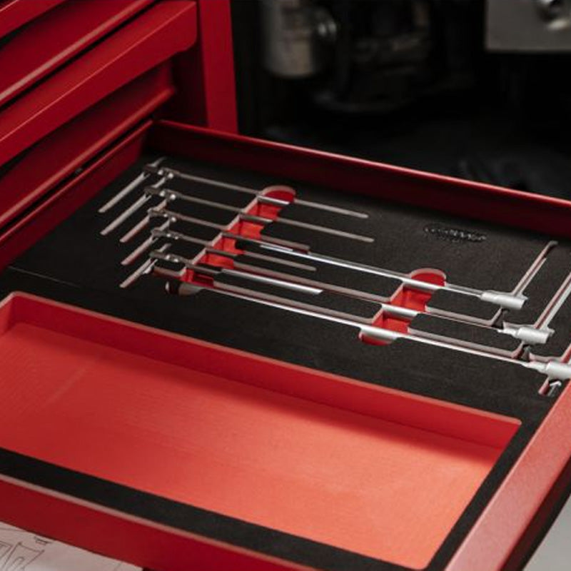 Module de clés mâles 6 pans à poignée en T, 8 pièces  - KS TOOLS - 713.5017
